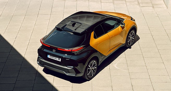 Toyota C-HR Rear View